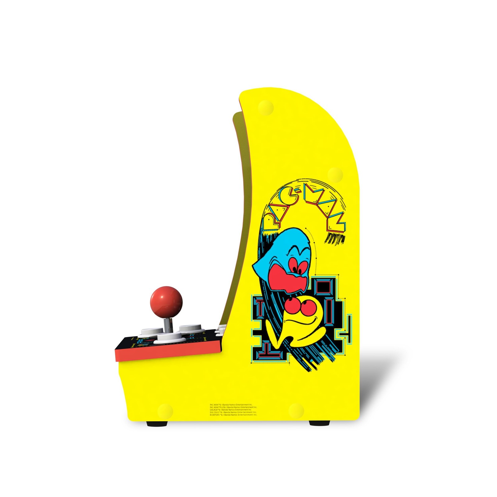 Arcade1Up Pac-Man Countercade Countertop Arcade Machine with 3 Retro Games, 7…