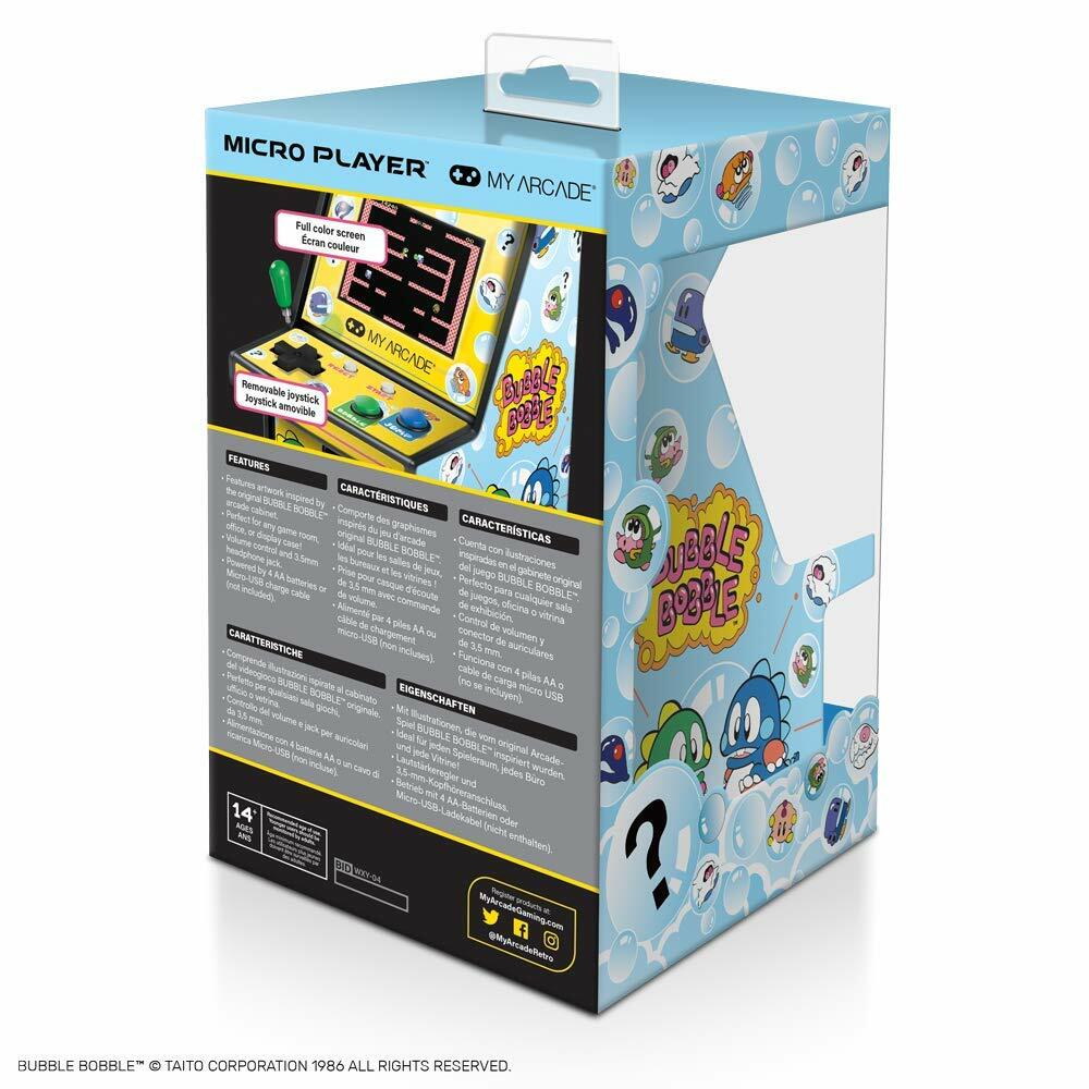 dreamGEAR Retro Arcade Bubble Bobble Arcade Video Game Taito from Japan F/S