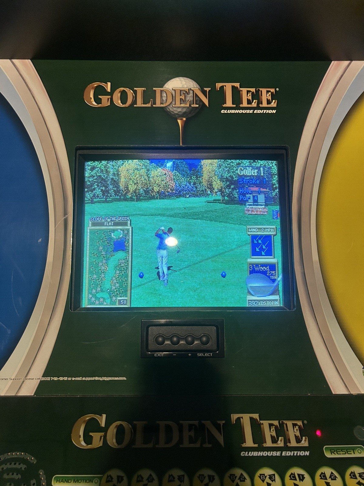 Golden Tee Clubhouse Edition Arcade Game 2006 Full size