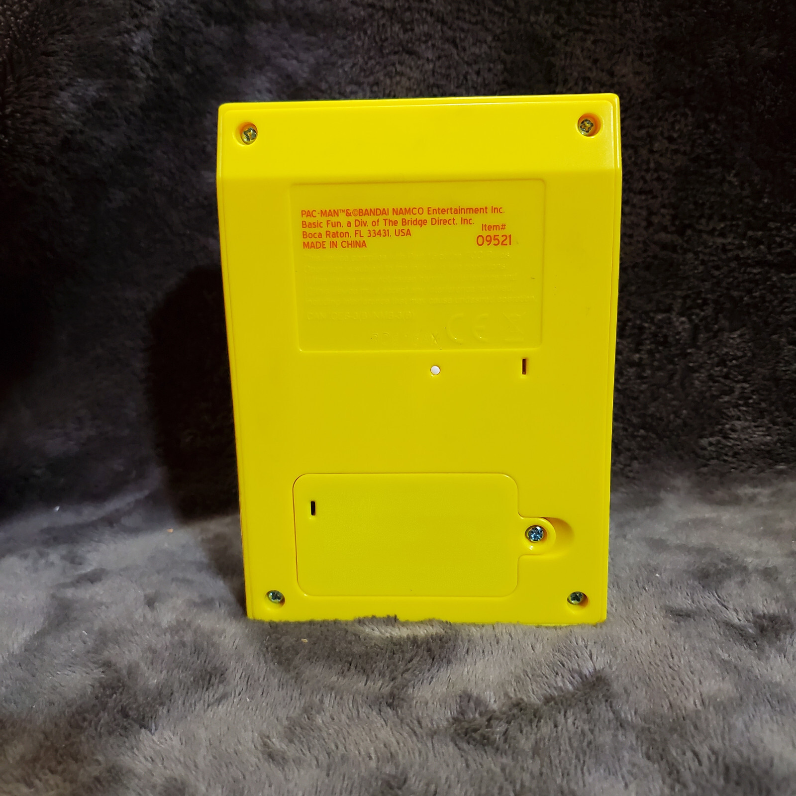 PACMAN Mini Handheld Arcade Game Bandai Namco Retro Video Machine- Working-Used