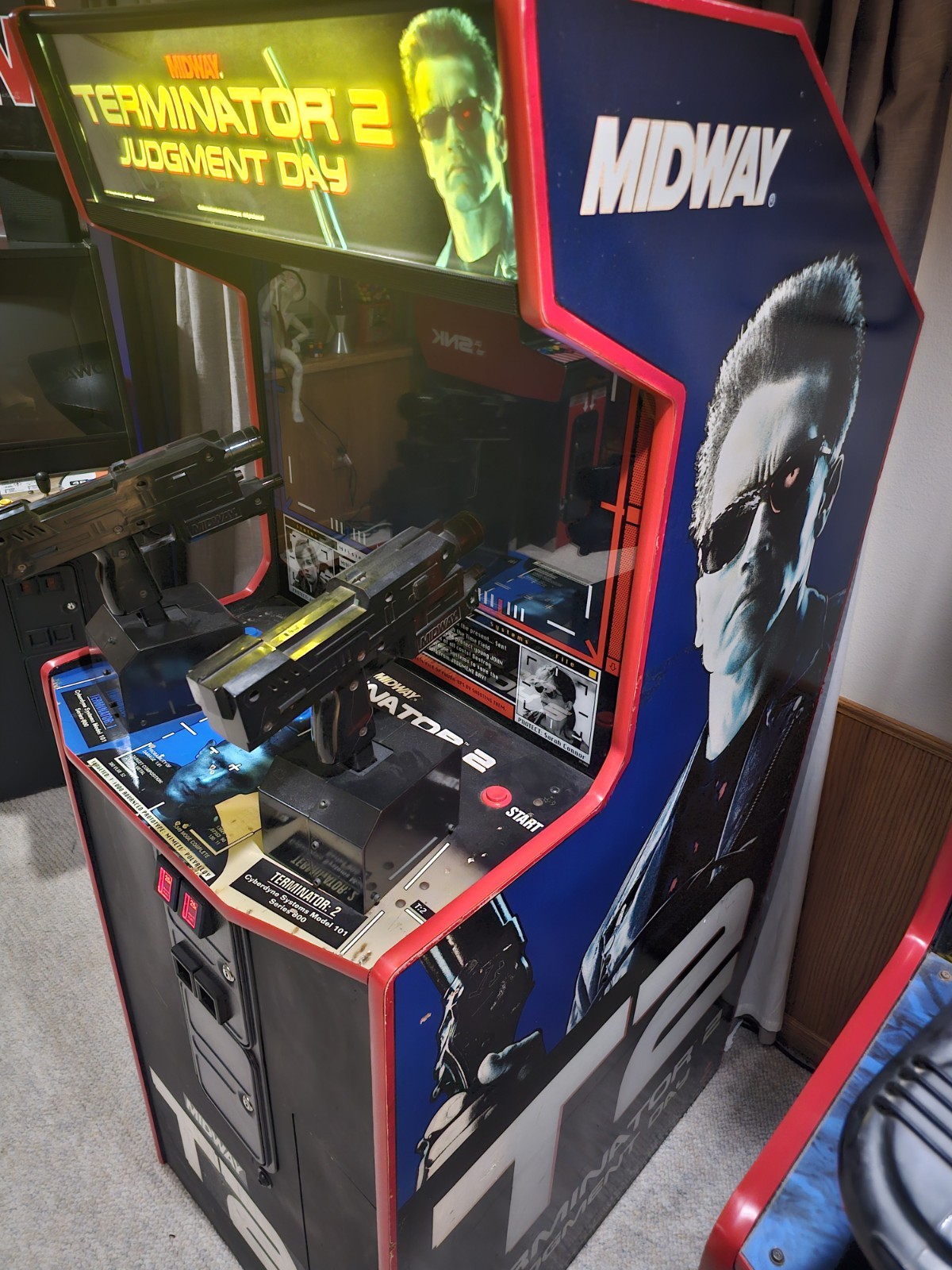 Terminator 2 Judgement Day 1991 Midway Arcade Game