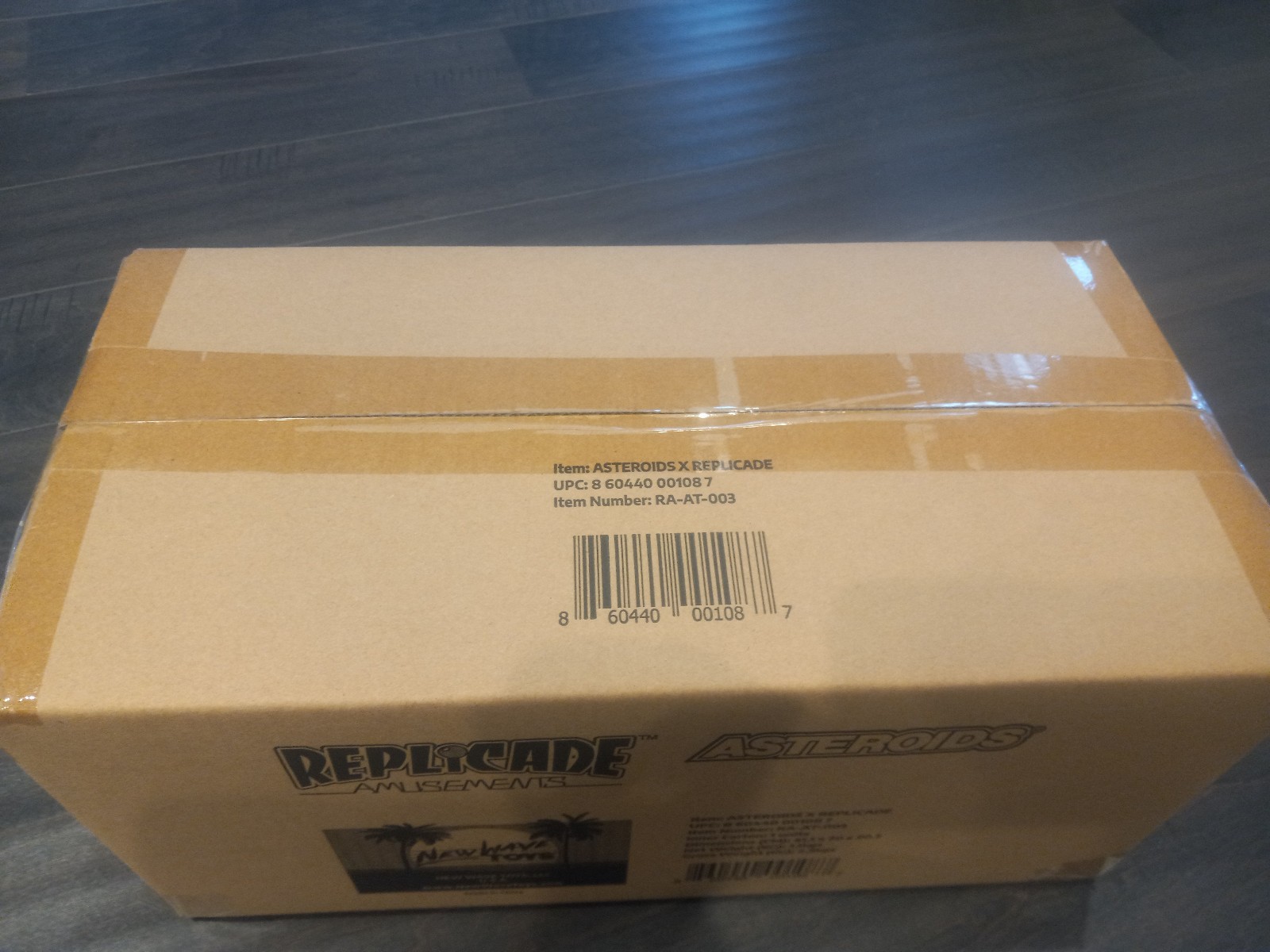 New Wave Toys Replicade Asteroids arcade 1/6 Scale new Sealed