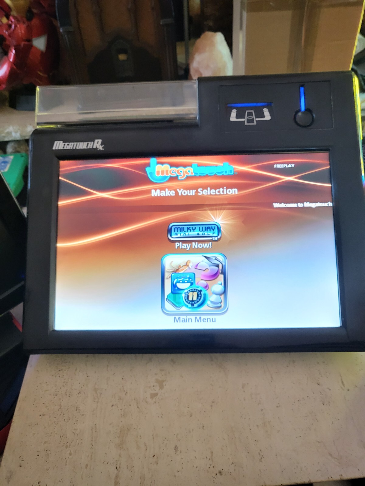 Merit RX touchscreen over 200 games HD screen , great for gameroom, price sale