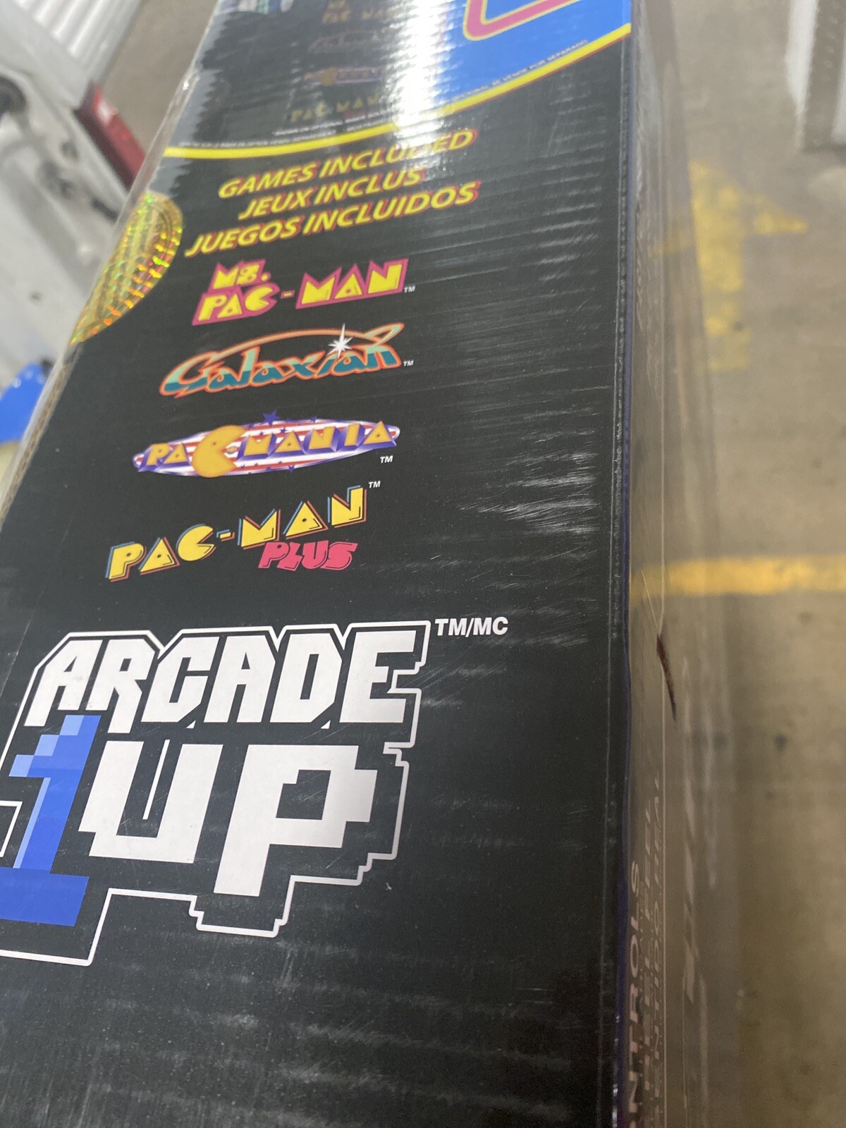 *SEALED Arcade1Up Ms Pacman Arcade Machine with 4 Games No Riser Free Shipping🔥