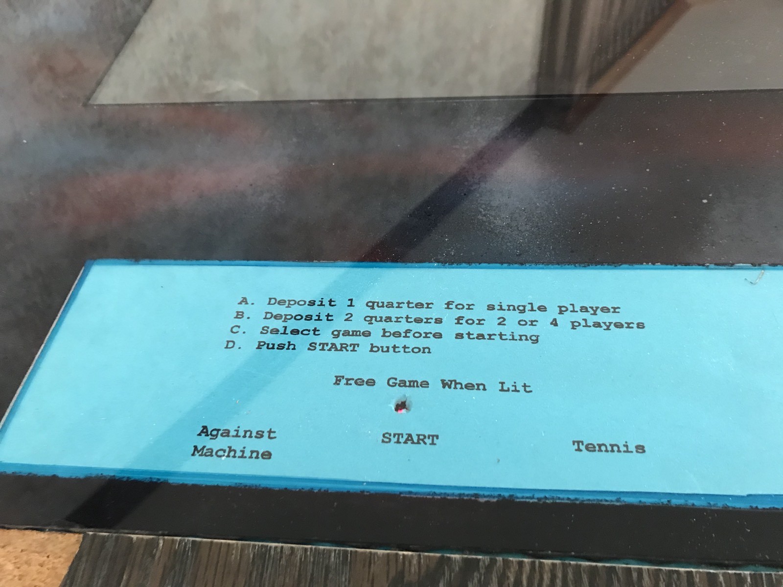 Rare Original Challenge 4 Player Pong Cocktail Table Arcade Game From Early 70s