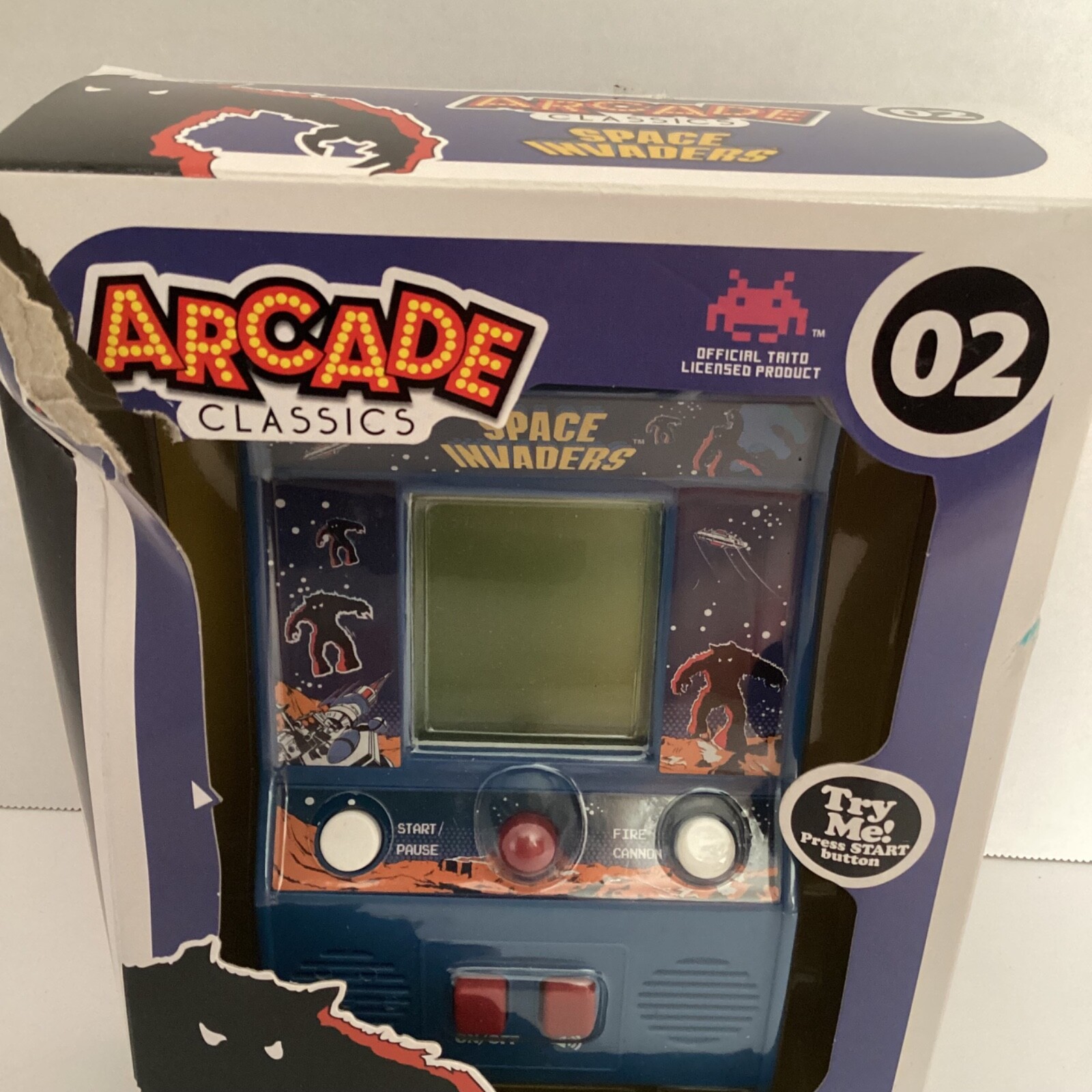 Brand New Space Invaders Handheld Mini Arcade By Taito Read Below