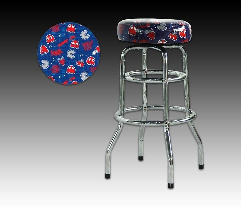 Pac Man Barstool -30″ Blue