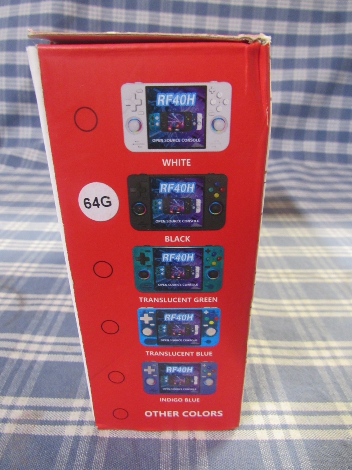 RF40H Retro Handheld Game Console 4.0″ Pre-Loaded Games (Open Box) FREE SHIPPING