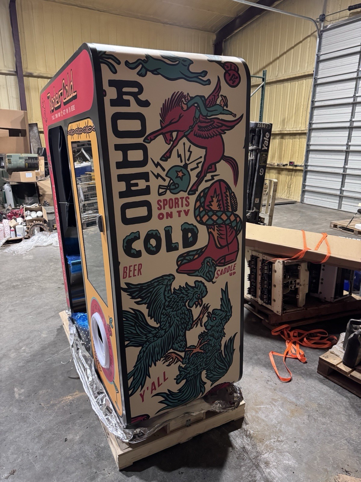 Face Place Photoma Photo Booth Rodeo Cold Theme Slight Shipping Damage
