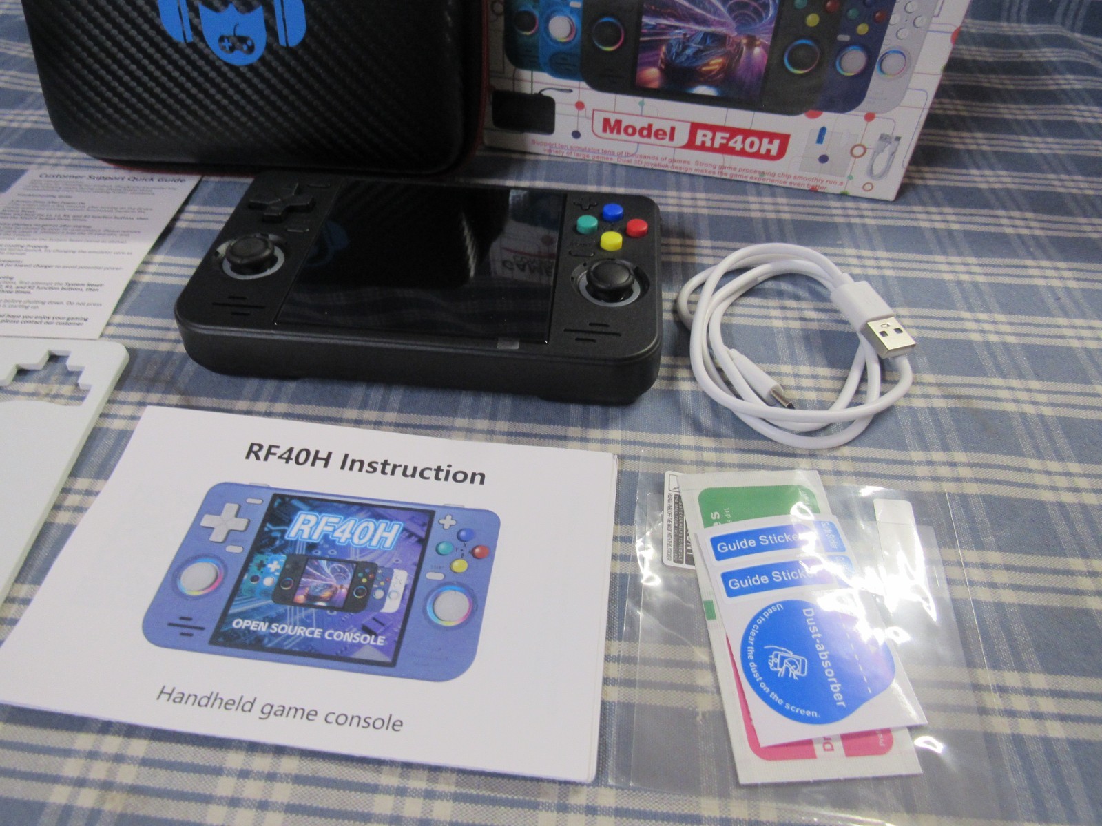 RF40H Retro Handheld Game Console 4.0″ Pre-Loaded Games (Open Box) FREE SHIPPING