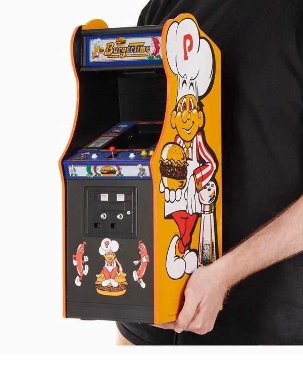 Burger Time Numskull Quarter Arcades 1/4 Scale Collector’s Edition Brand New