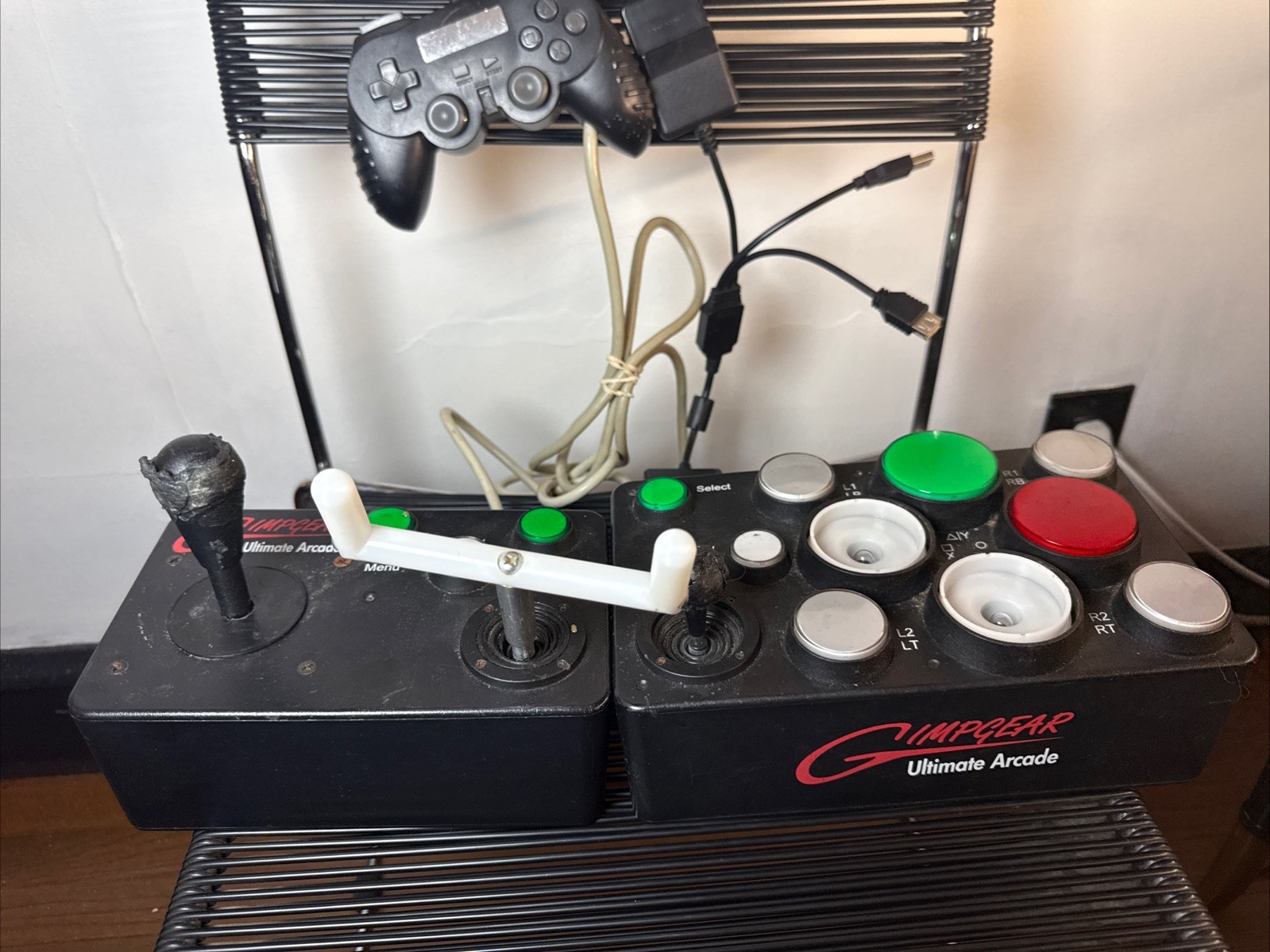 Gimpgear Ultimate Arcade joystick Adaptive gaming controllers PS2 PS3 Xbox 360