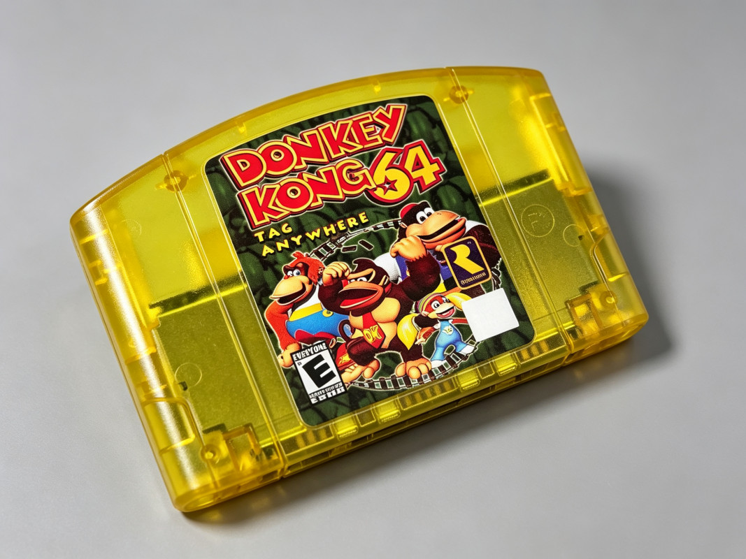 Donkey Kong 64 Tag Anywhere Games Cartridge For Nintendo 64 Console US Version