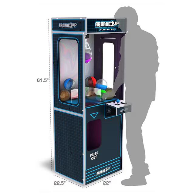 CLERANCE ~~ Arcade1Up Claw Machine Model #GEN-W-402600 ~~ HOT HOT