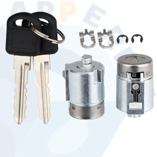Door Lock Cylinders & Keys for Exterior Door Handle 12549131 Compatible with …