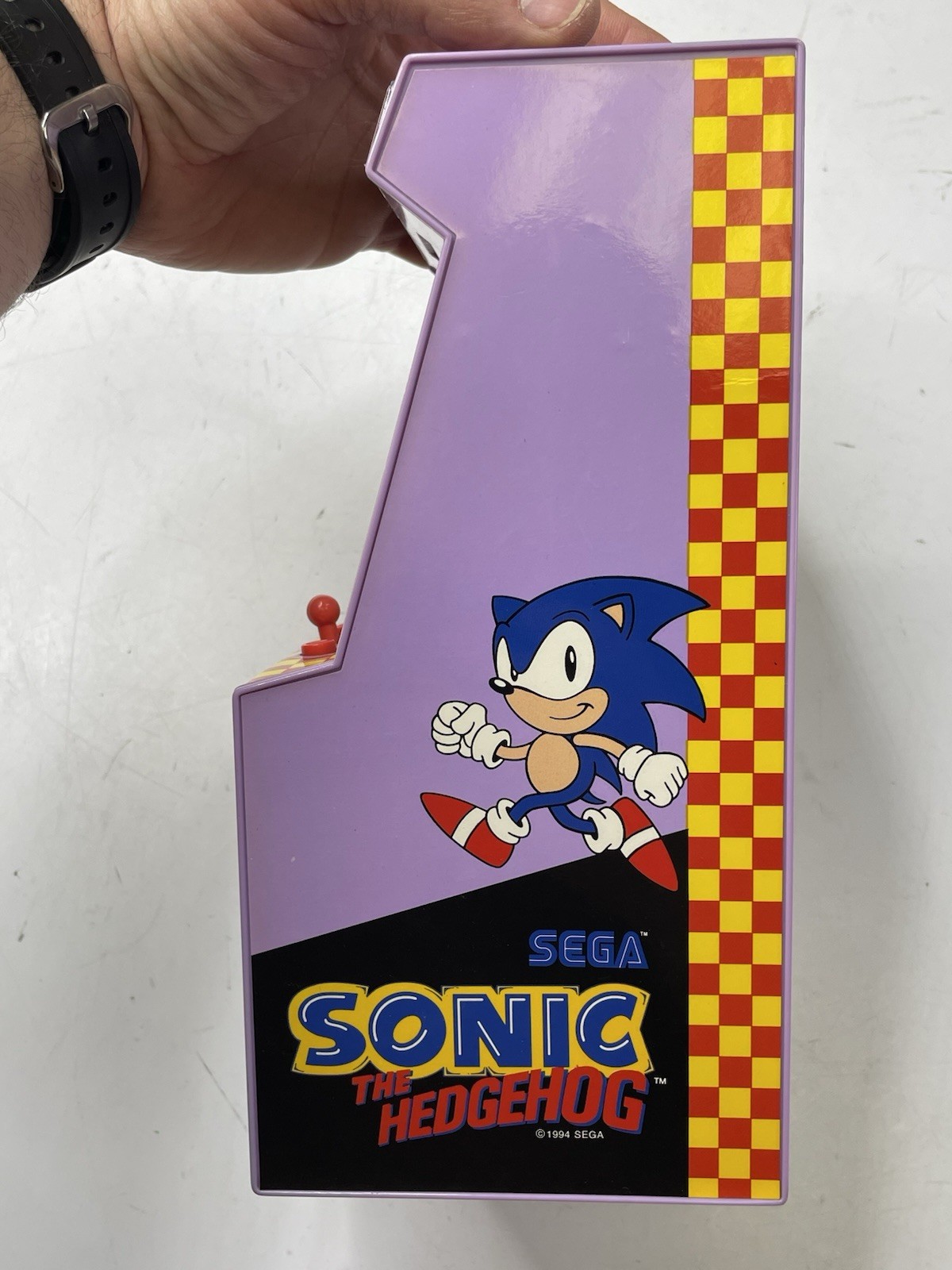 Sega Sonic The Hedgehog Talking Arcade Cash Bank Super Rare *not Working