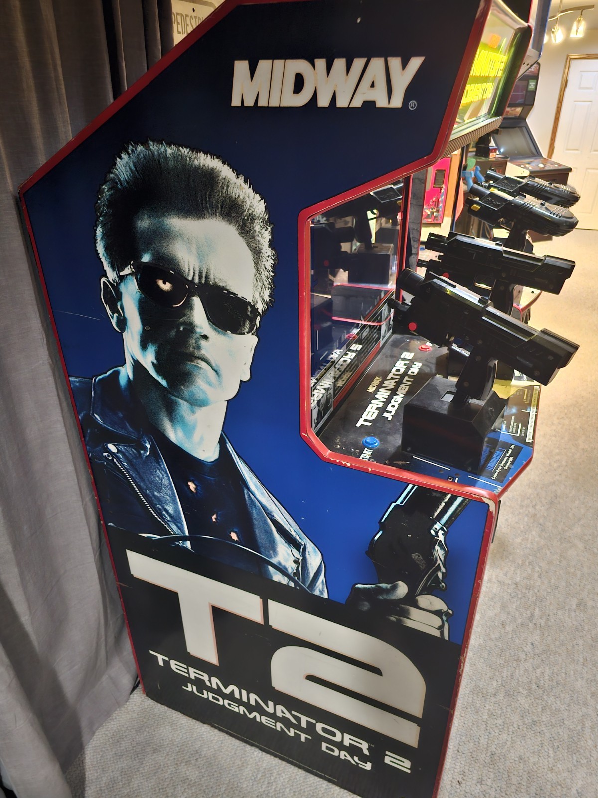 Terminator 2 Judgement Day 1991 Midway Arcade Game