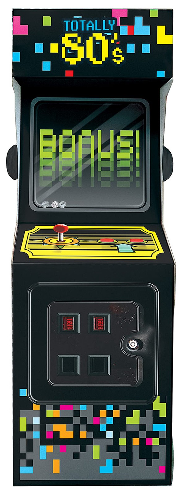 Beistle Three Dimensional Video Game Centerpiece Totally 10″, Multicolored
