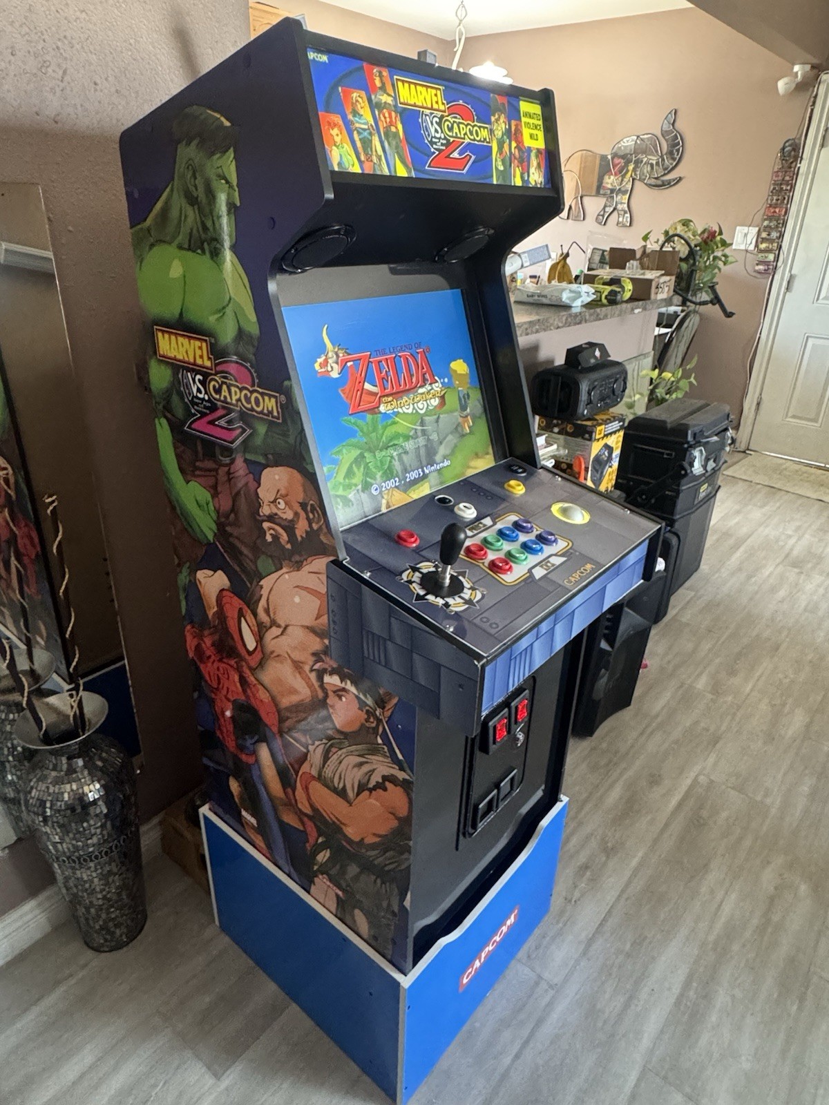 Marvel vs. Capcom 2 Arcade1Up – Fully Custom MODDED Cabinet