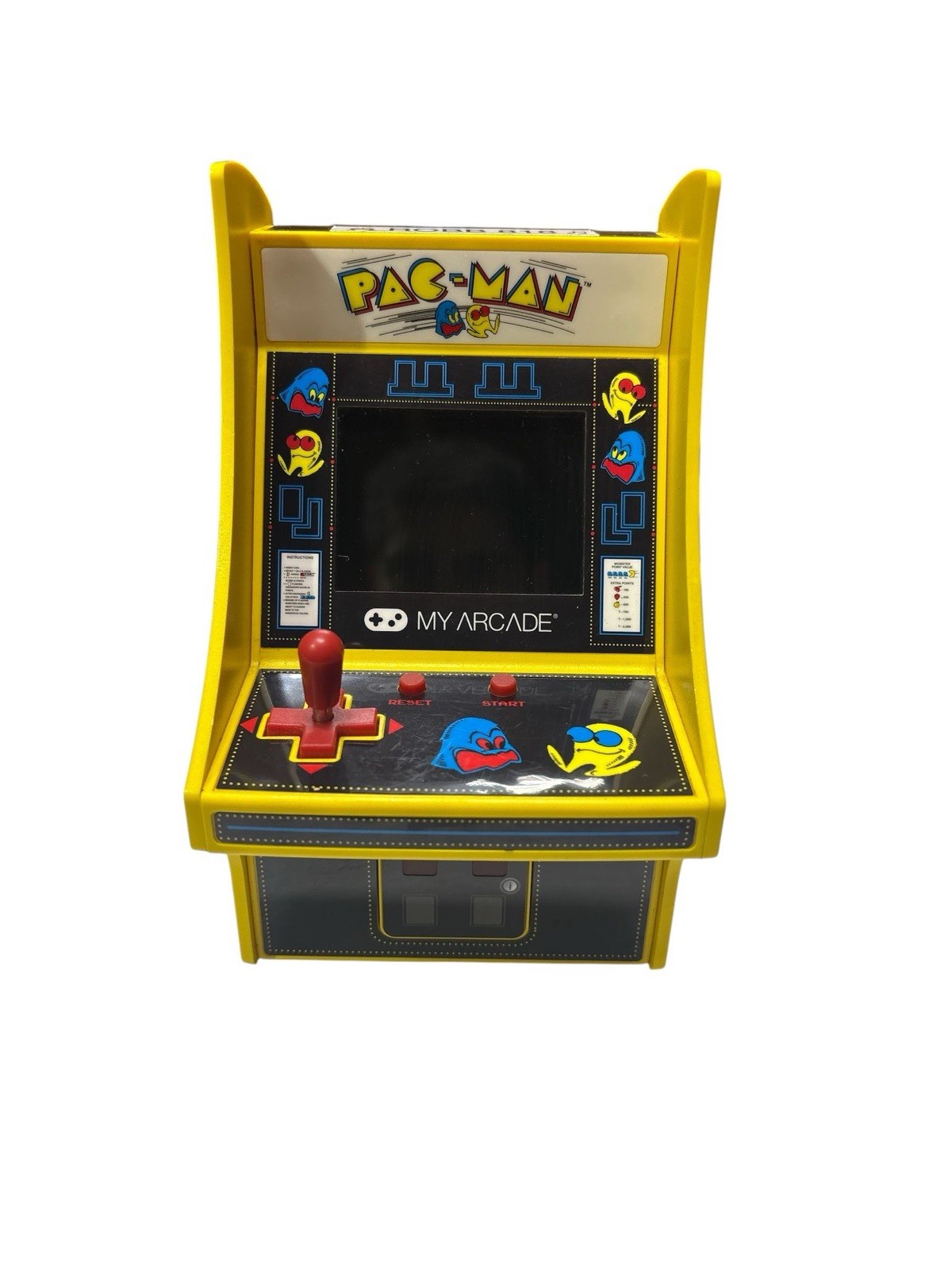 My Arcade Pac-Man Micro Player DGUNL-3220 Mini Arcade Tested Works
