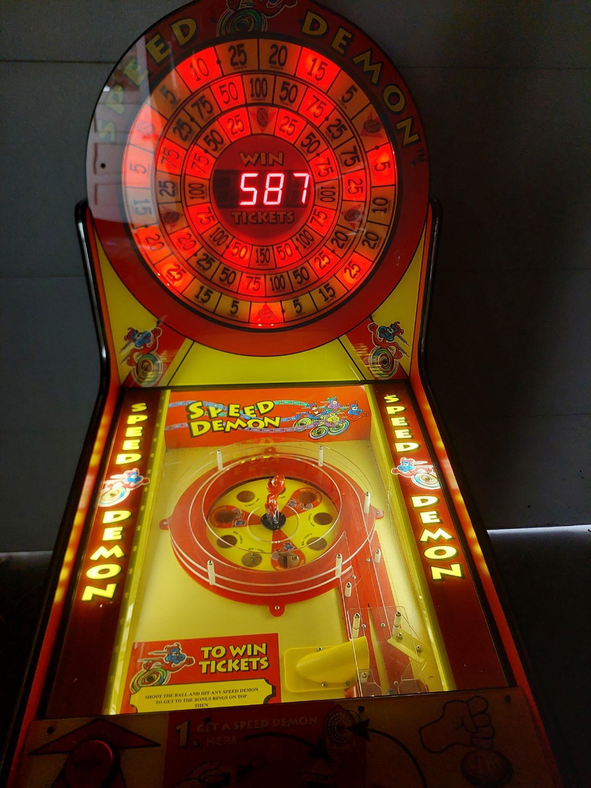Speed Demon Complete Top Bonus Panel Replacement (999999)