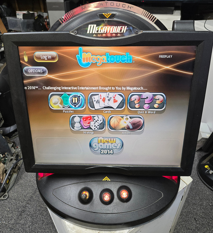 Megatouch ION Aurora Huge 19″ Touchscreen W/ 2014 Touchscree Games w/ Warranty