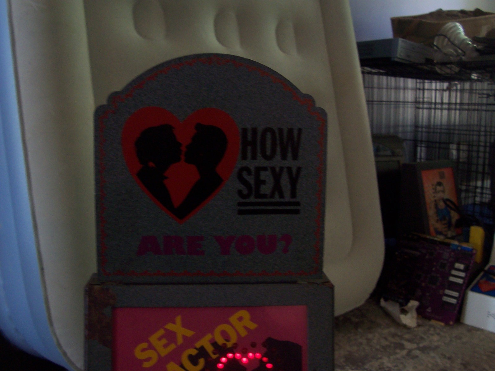 SEX REACTOR Game Arcade .25 Cent – Works PLEASE READ!
