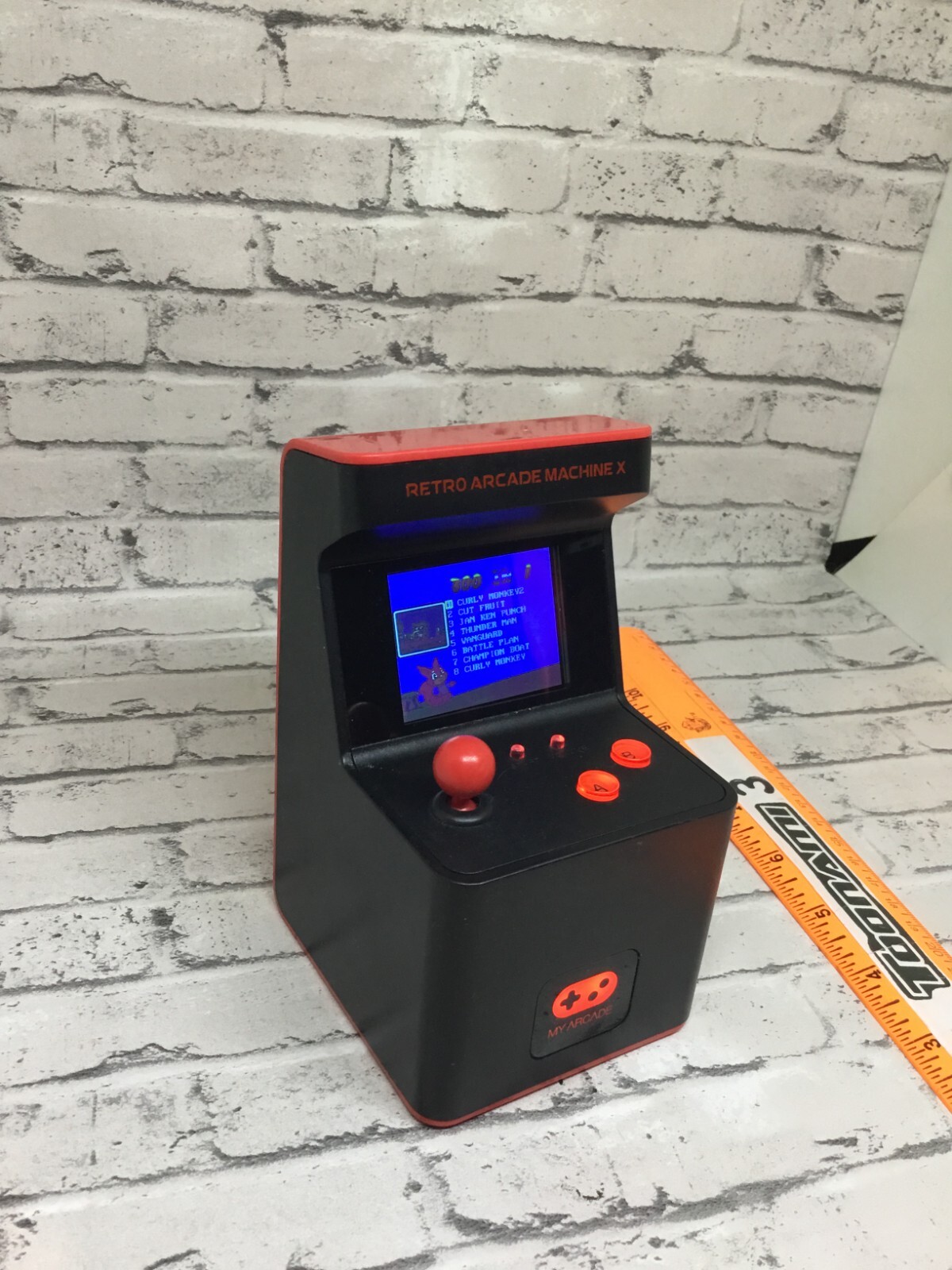 My Arcade Retro Arcade Machine X Playable Mini Arcade 300 Retro Style Games used