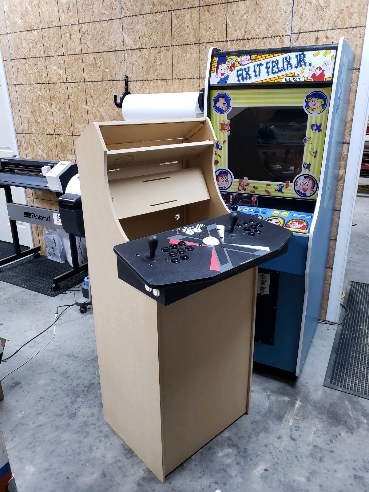 Easy to Assemble Tankstick Ready Cabaret Upright Arcade Cabinet Kit