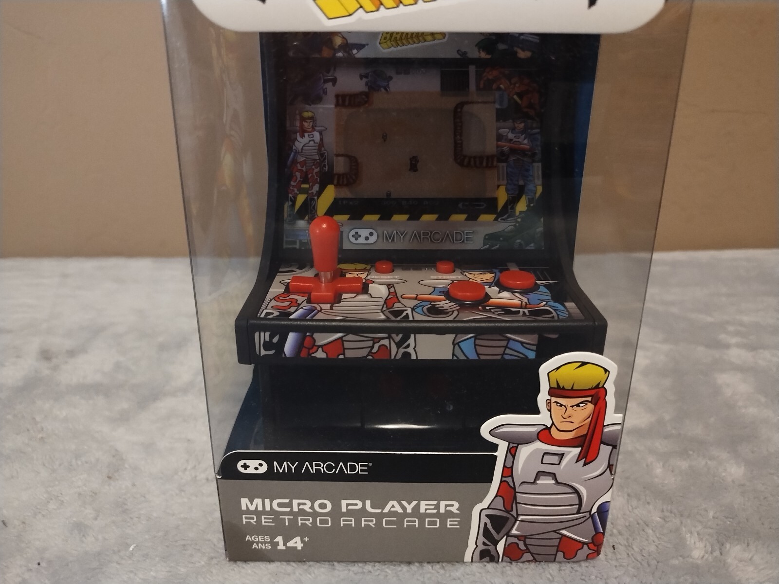Heavy Barrel My Arcade Micro Player Mini Retro Arcade Game Machine New NIB 2017