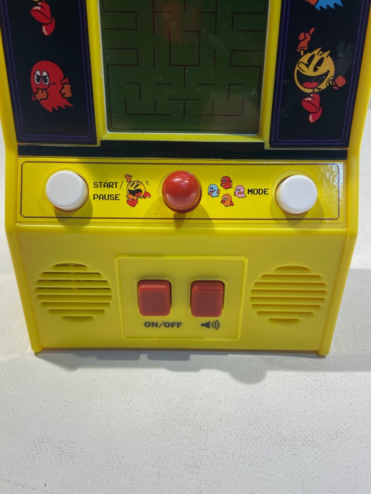 Mini Desktop Pac Man replica Arcade Game Battery Operated Working Old School