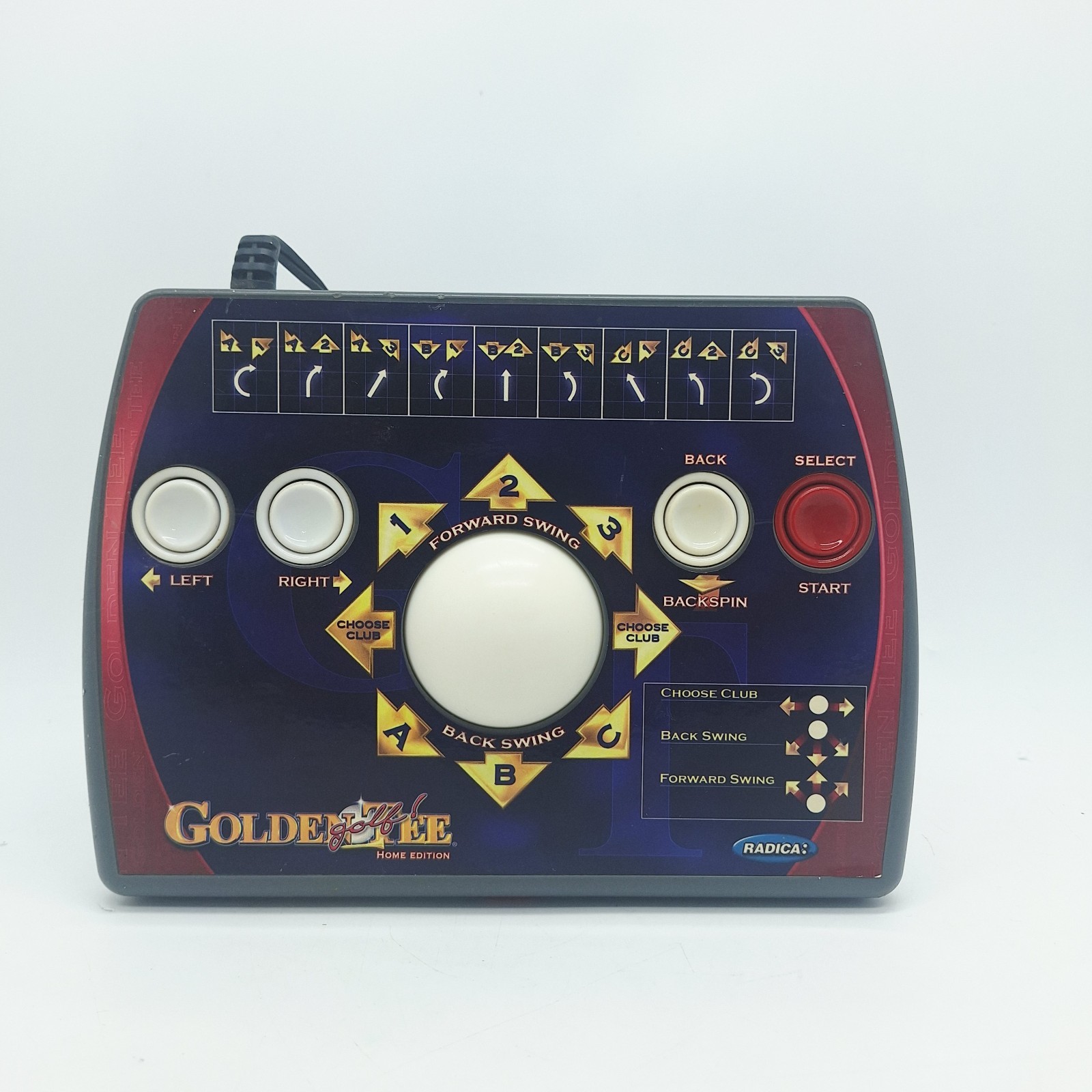 GOLDEN TEE GOLF Home Edition Radica Plug N’ Play Classic TV Game Arcade TESTED