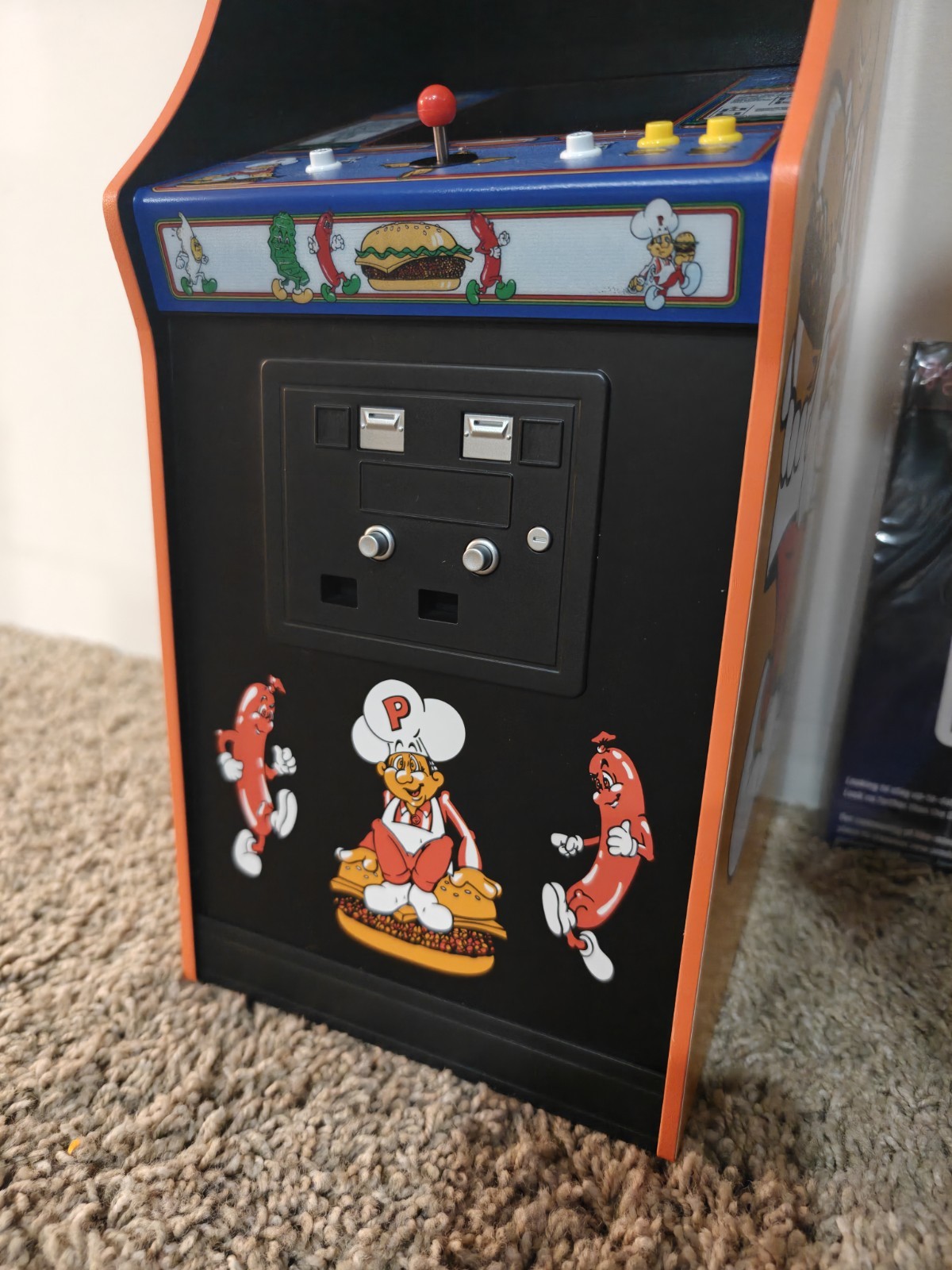 BurgerTime Quarter Arcades 🍔 Numskull 1/4 Scale Mini Replica Arcade Game 🕹 NIB