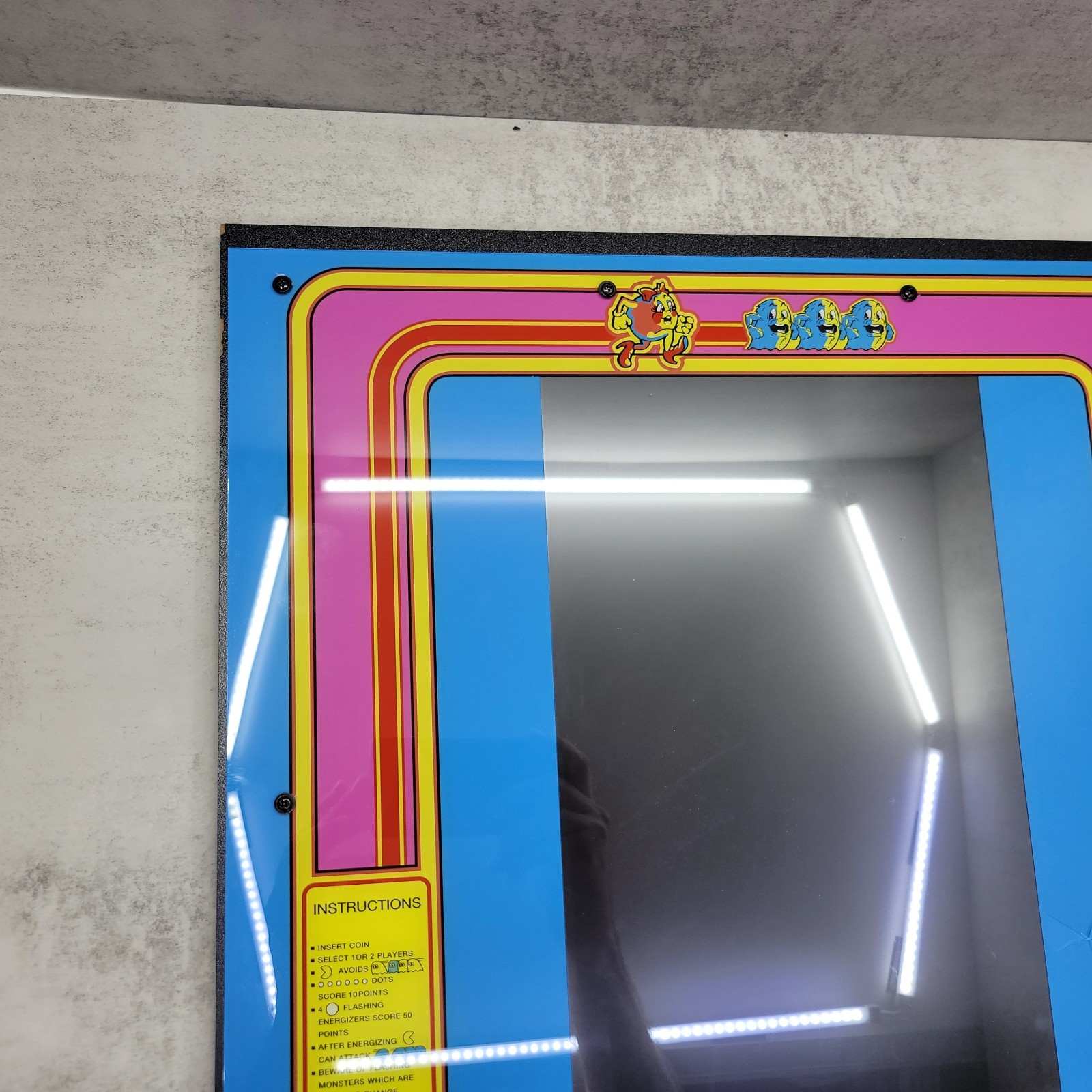 Arcade1Up Ms. Pac-Man Classic SE (Part A) OEM Replacement LCD Screen Only [READ]