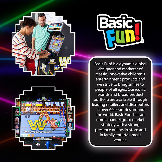 Arcade Classics WWE Ultra Series Arcade Home Electronic Game with 17 Inches Scre