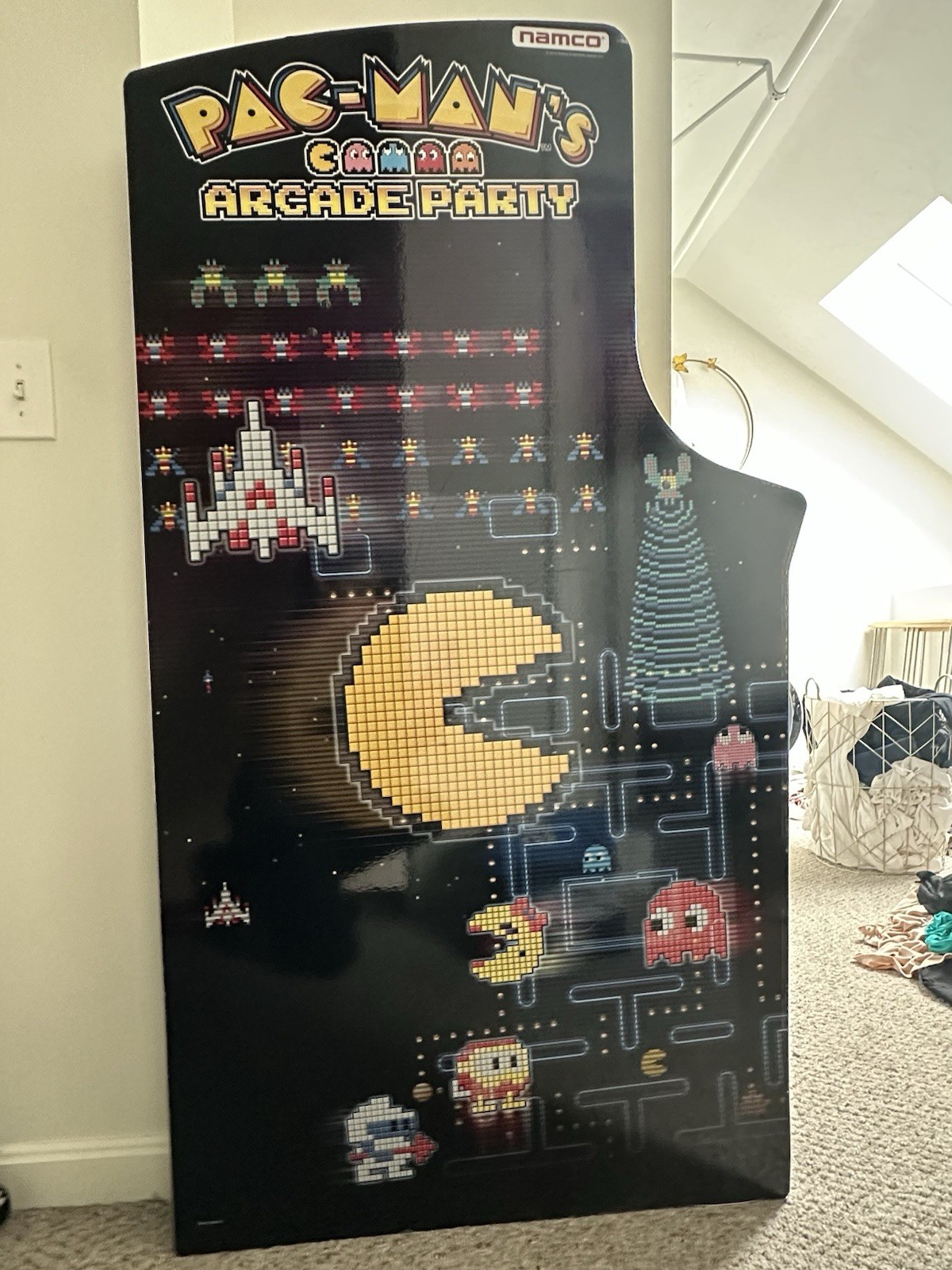 Namco Stand Up Ms Pacman Arcade Party With 13 Games. Mint Condition.