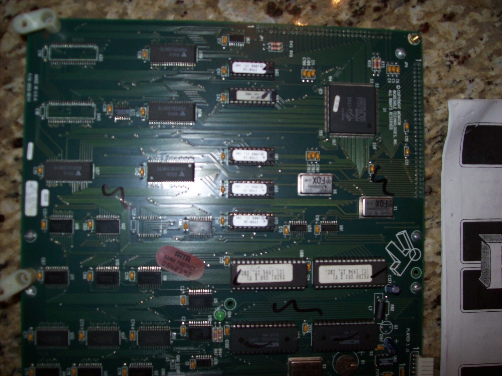 PAIRS [EXOTIC] JAMMA BOARD! SUPER RARE WORK WITH MANUAL