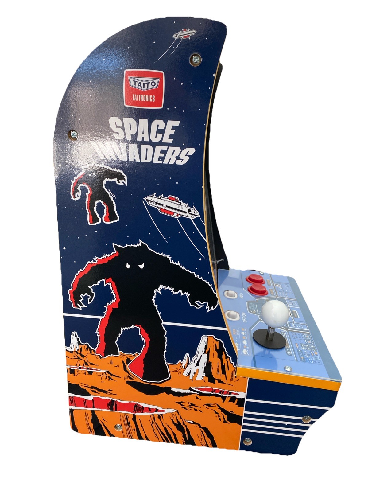 Arcade1Up Space Invaders Counter-Cade Countertop Arcade 1up Countercade
