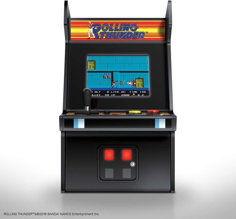 dreamGEAR Retro Arcade Rolling Thunder Arcade Video Game W101 × H174 × D112 mm