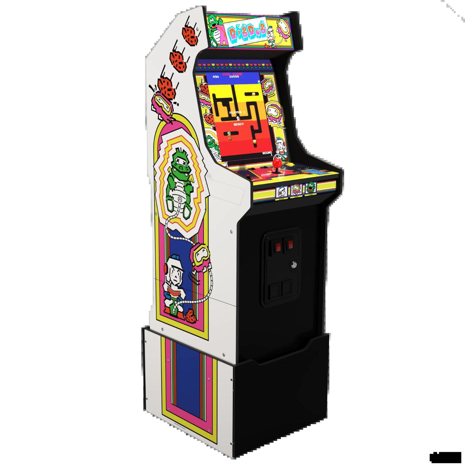 Arcade1Up Dig Dug Bandai Namco Legacy Edition Arcade With Riser Video Game Machi