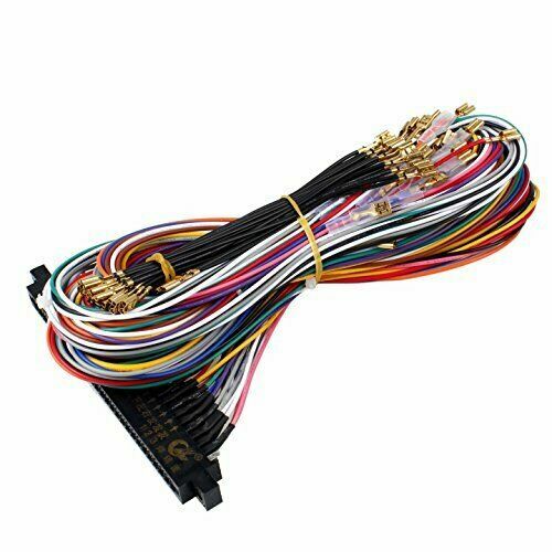 Arcade JAMMA Video Game PCB Mame Cabinet Wiring Harness Loom Mult icade