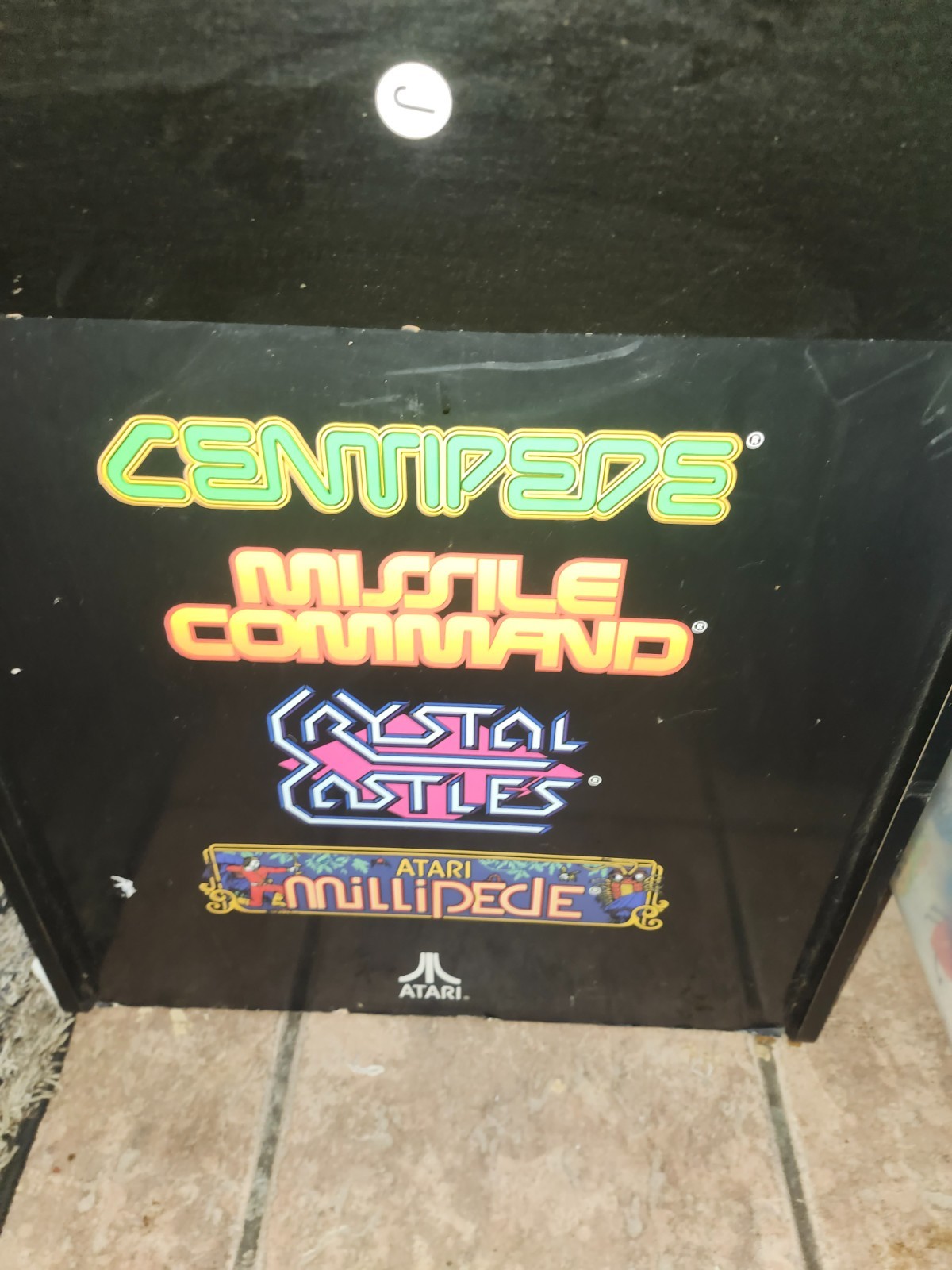 srcade 1 up 4 in 1 centipede classic game