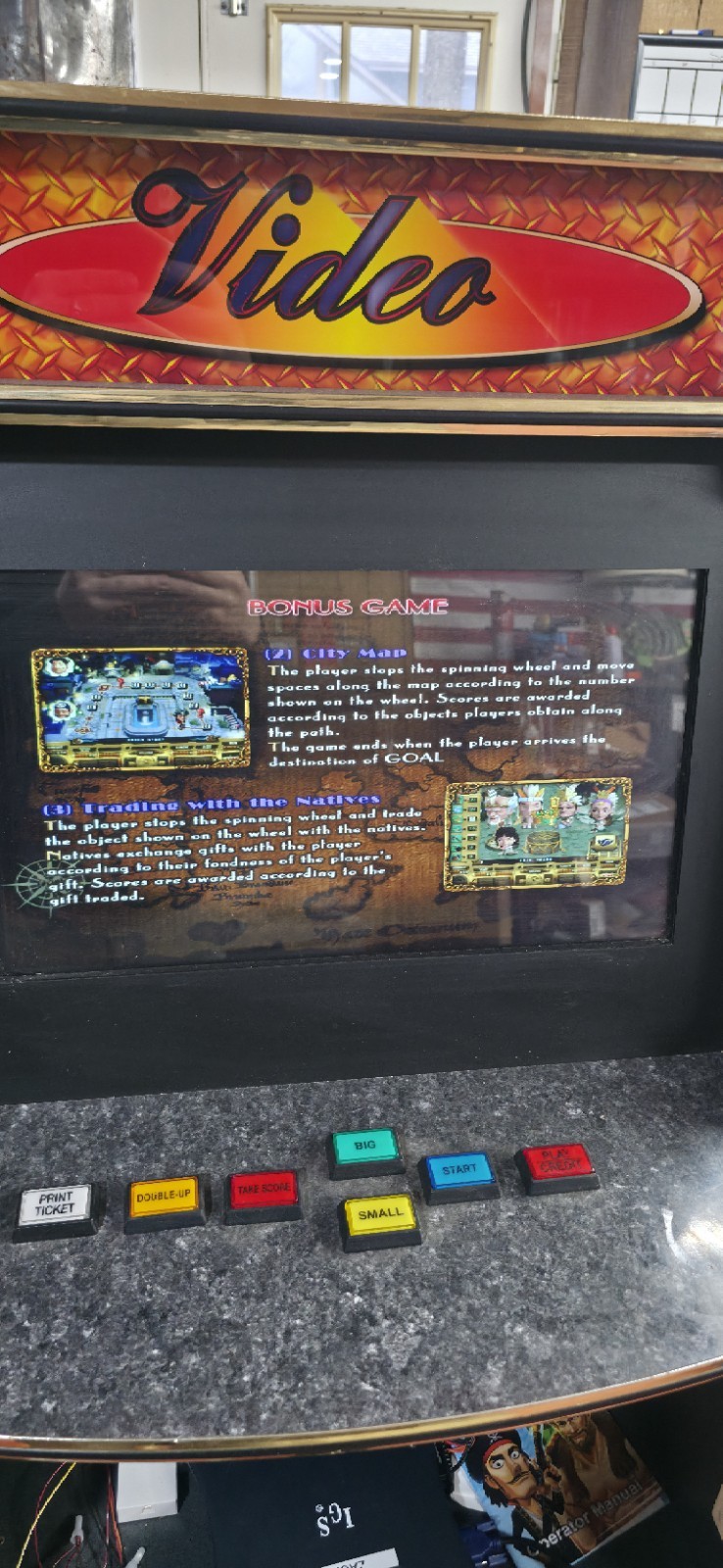 IGS Captain Jack Video Arcade Game (game board only)