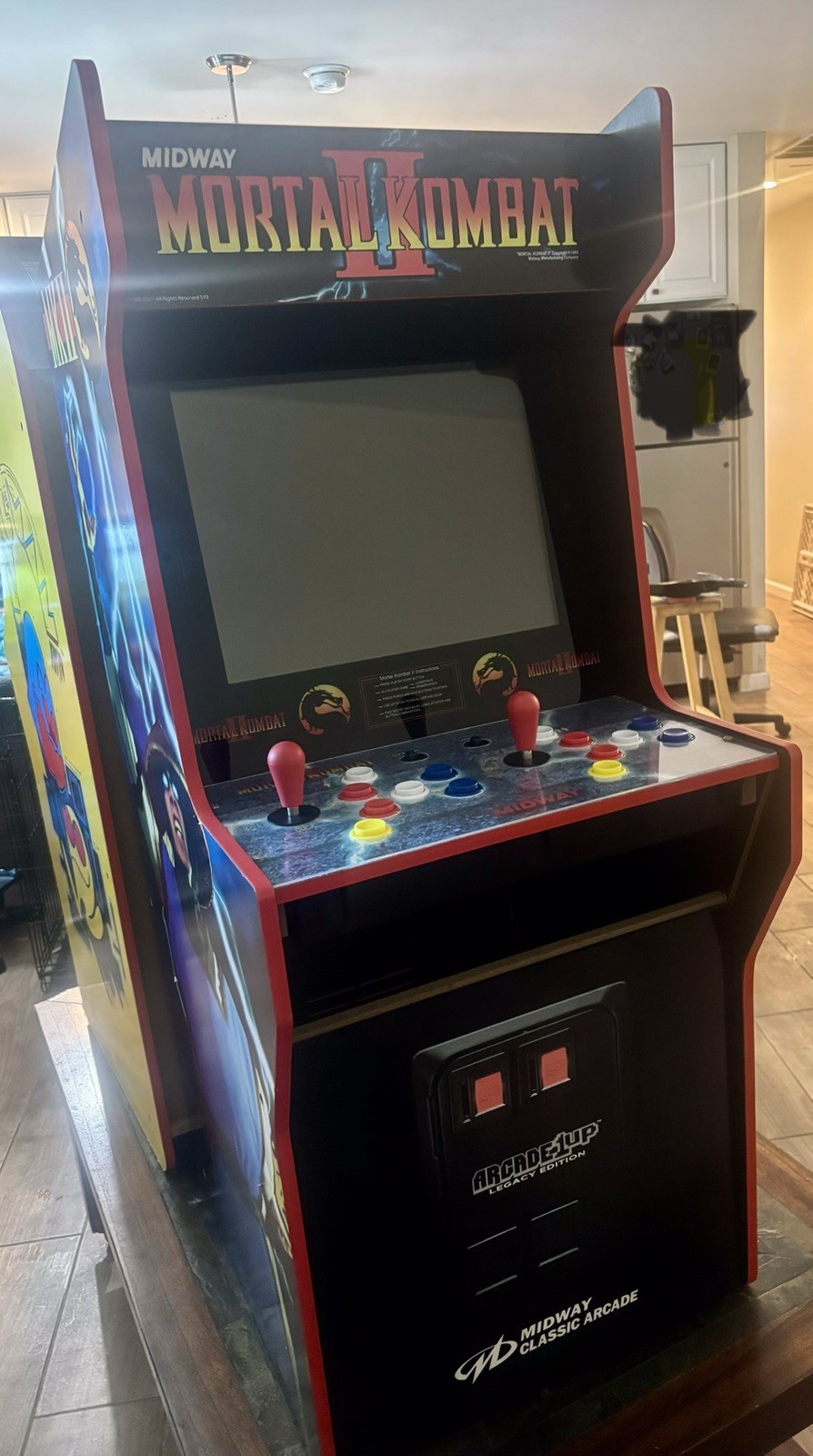 Arcade1Up Mortal Kombat II Legacy Edition Arcade Machine Cabinet Video Game