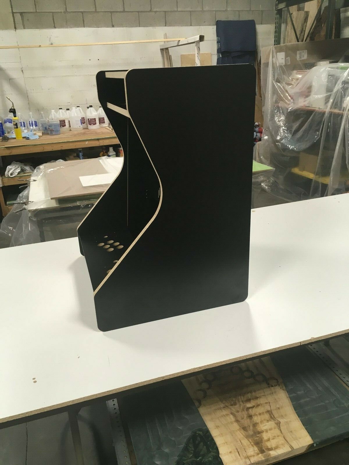 Extra Wide Bartop Arcade Cabinet Deluxe Kit – Easy Assembly, for 25″ Monitor,