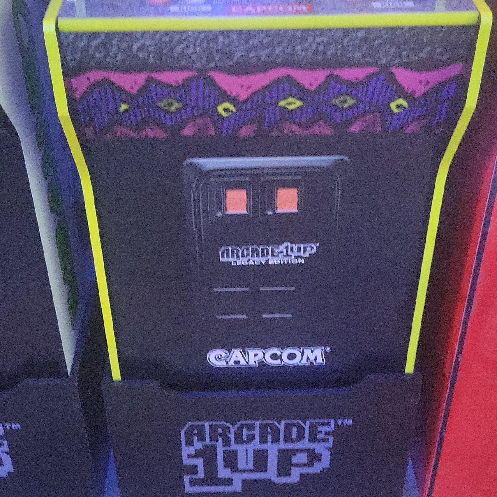 Arcade1Up Street Fighter II Capcom Video Arcade Machine Cabinet Reproduction
