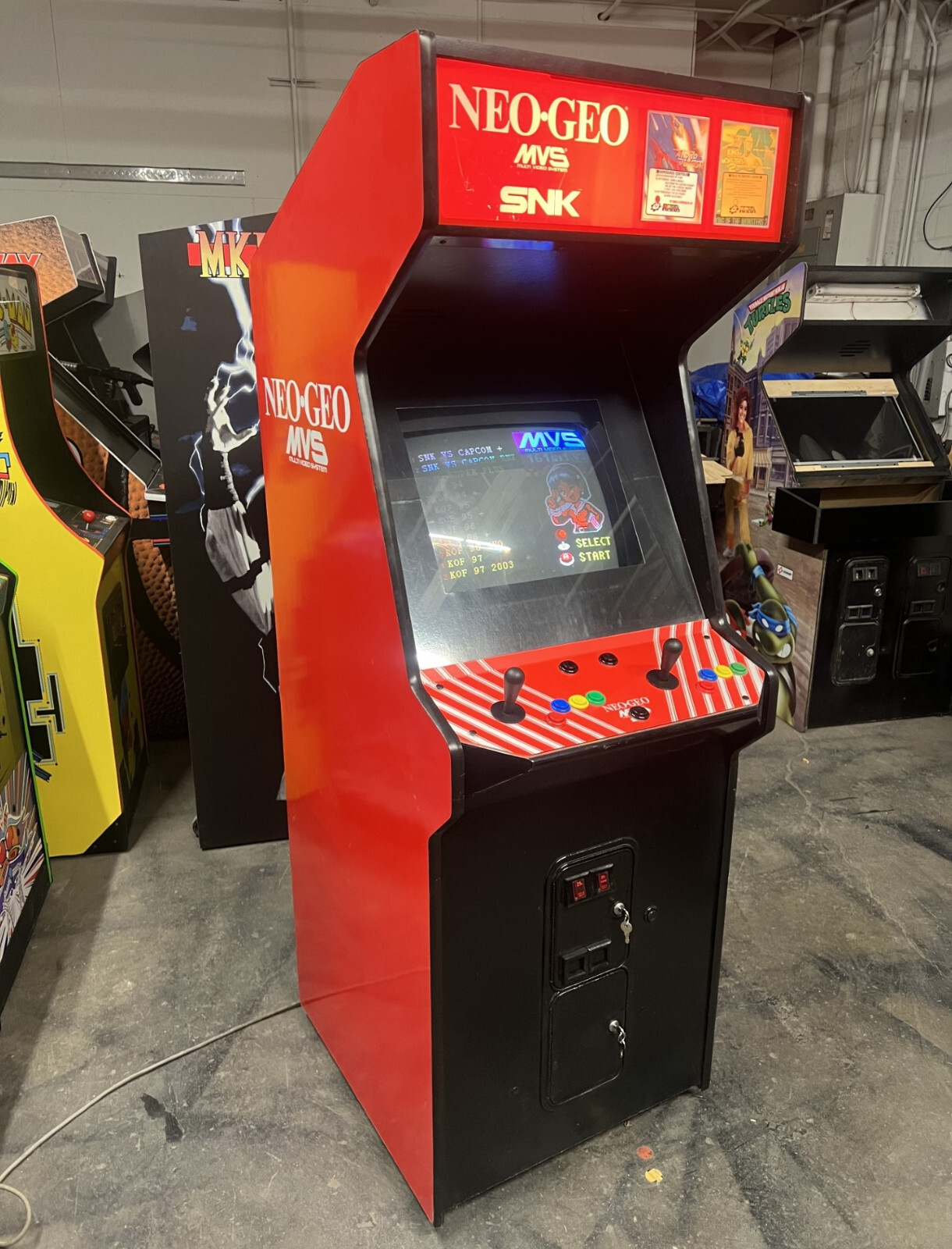 PUZZLE BOBBLE – NEO GEO ARCADE MACHINE by SNK (Excellent Condition) *RARE*