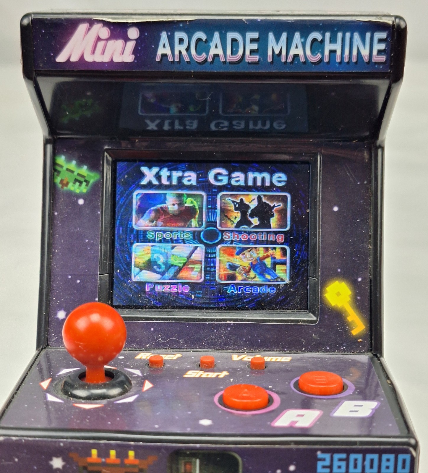 Mini Arcade Machine by Thumbs Up With 240 16 Bit Games Sports Tested Works