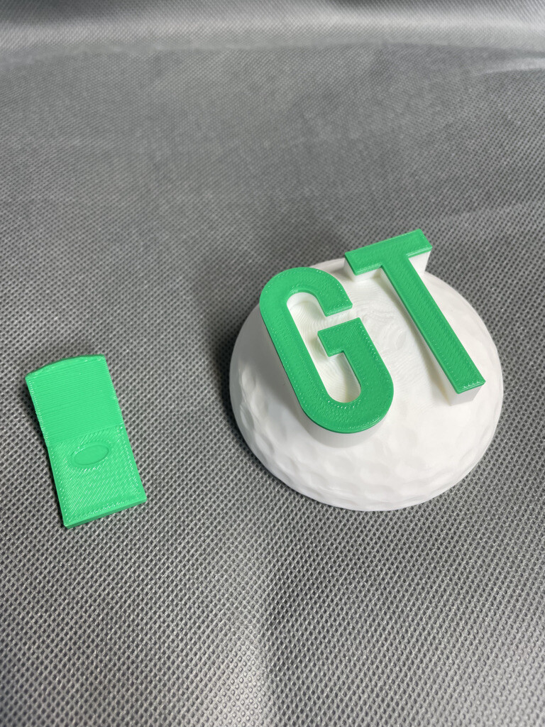 Custom Golden Tee GT Trackball Dust Cover White/Green