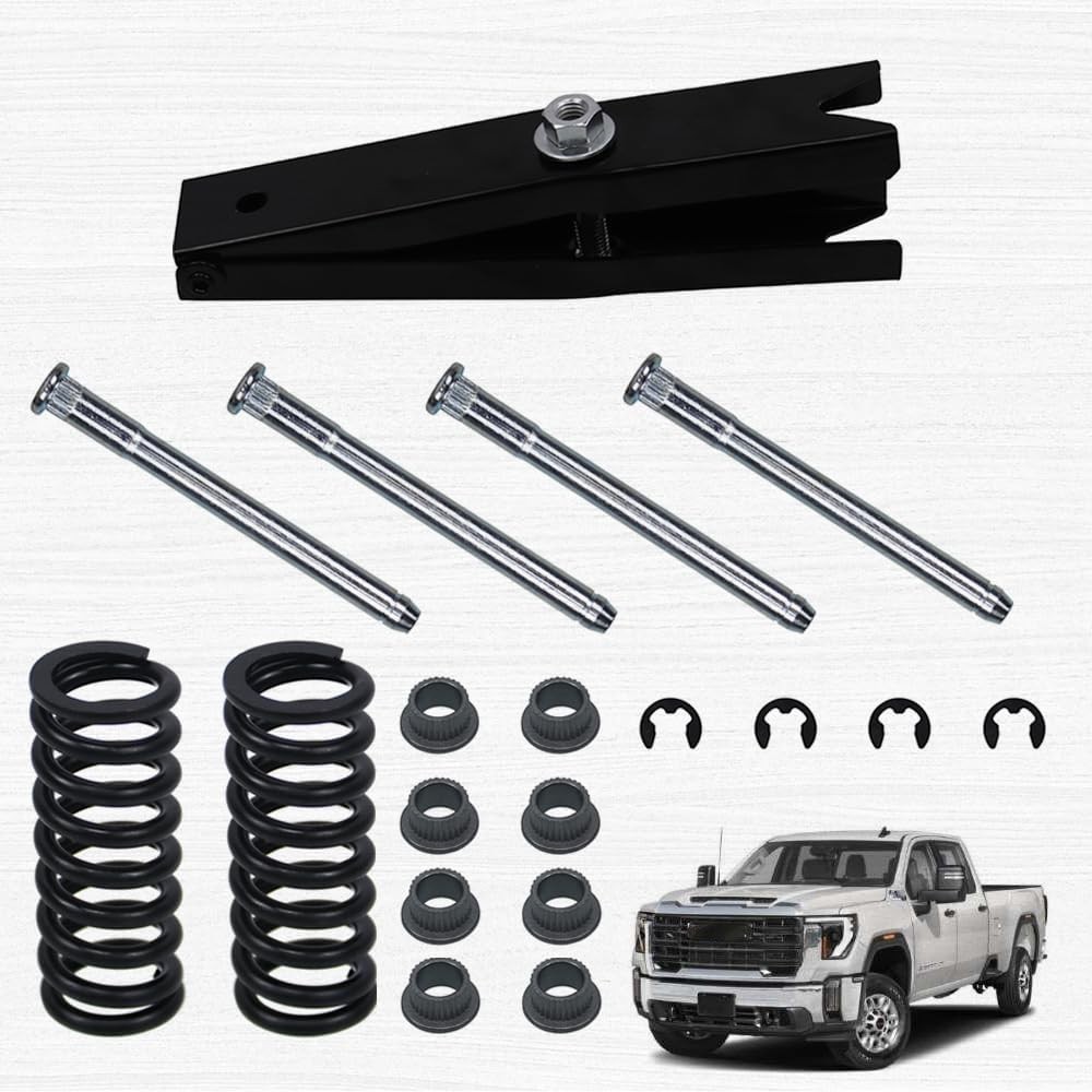 Complete Door Hinge Repair Kit for Chevy GMC – Pin, Bushing, Spring & Tool – Fit
